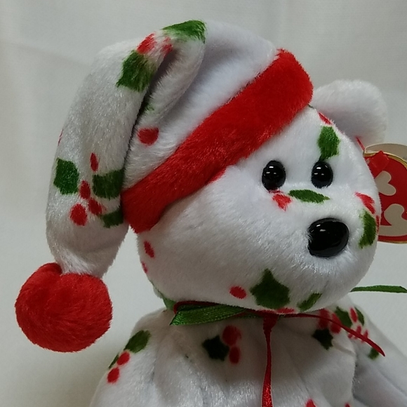 Ty Beanie Baby '1998 Holiday Teddy' - Picture 6 of 8